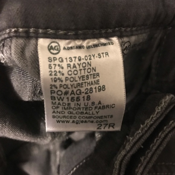 AG The Farrah Skinny HighRise Skinny Jean size 27R - Picture 5 of 5